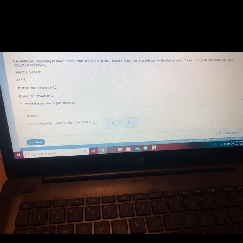 Use inductive reasoning to make a conjecture about a rule that relates the number-example-1