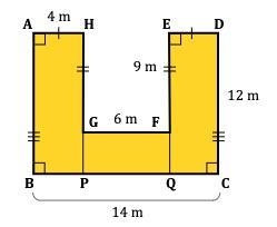 PLEASE HELP FIND THE AREA! its pretty easy-example-1