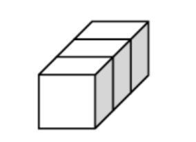 9-42 A. Examine the 1 × 1 × 3 solid below.B. If this shape is enlarged by a linear-example-1