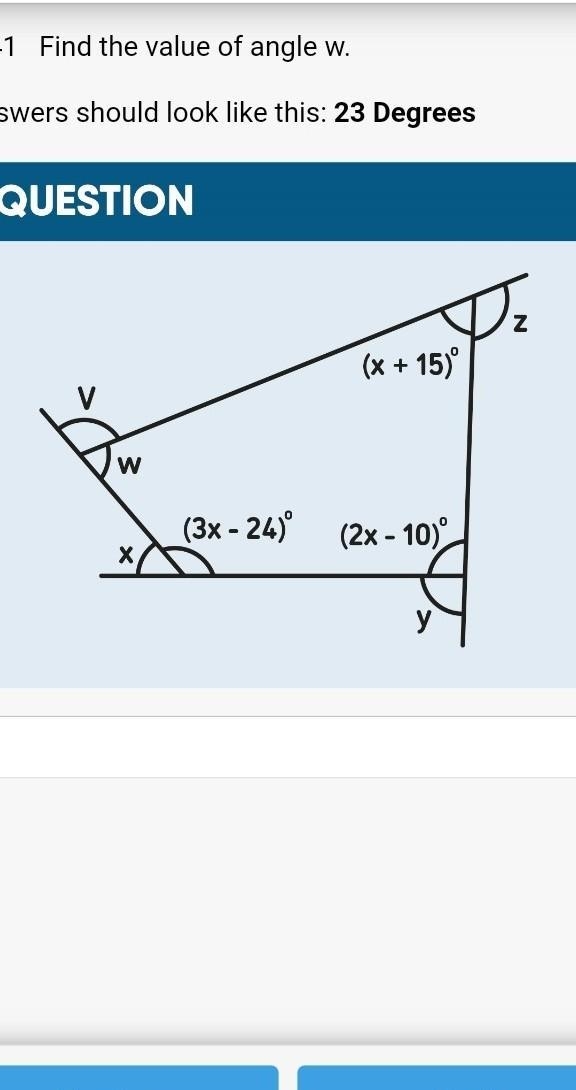 Find the value of W ​-example-1