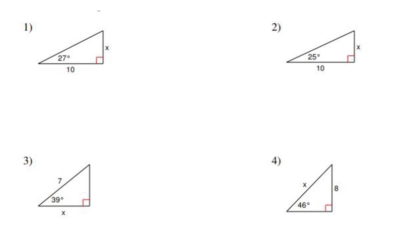 Solve the triangles and round fo the nearest tenth !!!-example-1