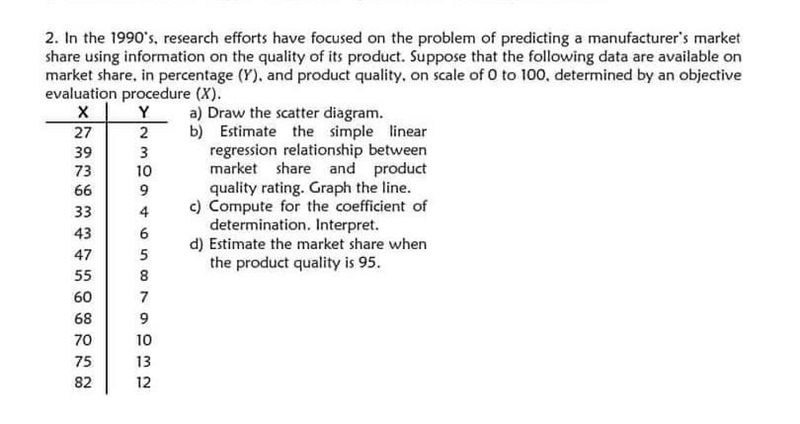 Correlation and regression analysis​-example-1