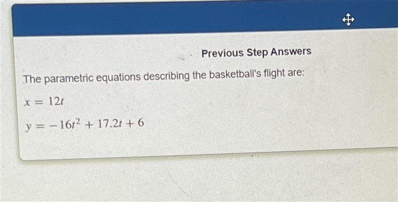 Craig shoots a basketball at an angle of 55" from the horizontal. It leaves his-example-2