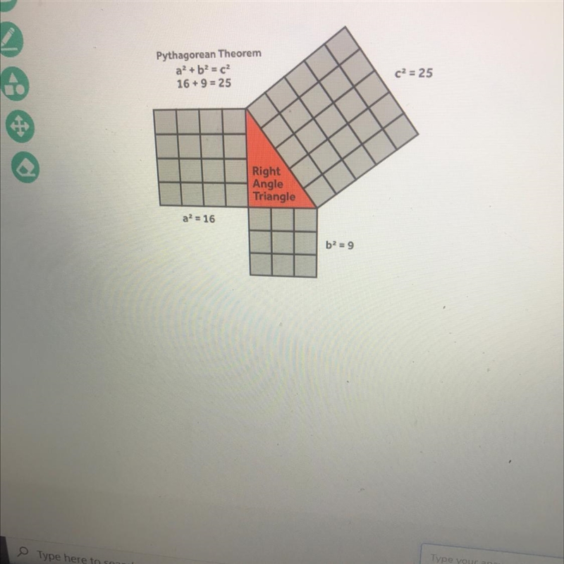 What is the area of Square B in the figure below?-example-1