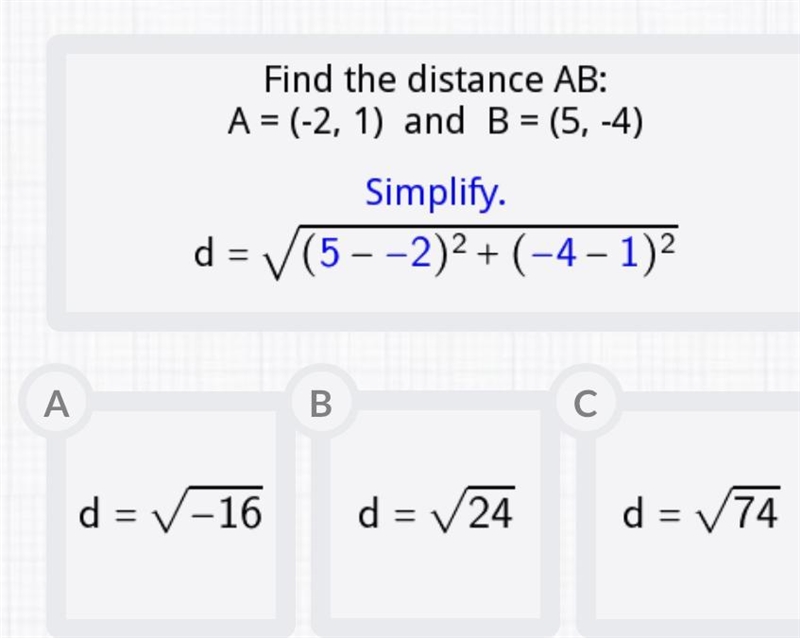 Help please thanks please. Solve for the value of d to the nearest tenth place-example-1