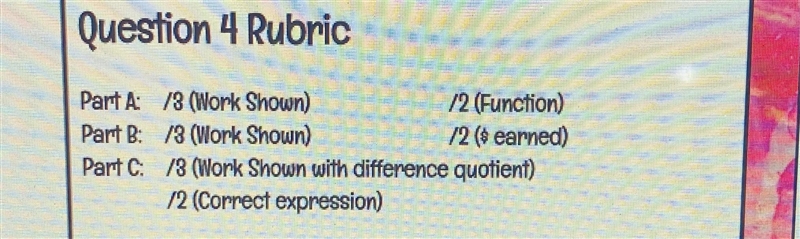 Hello! Need a little help on parts A, B, and C. Thank you!-example-1