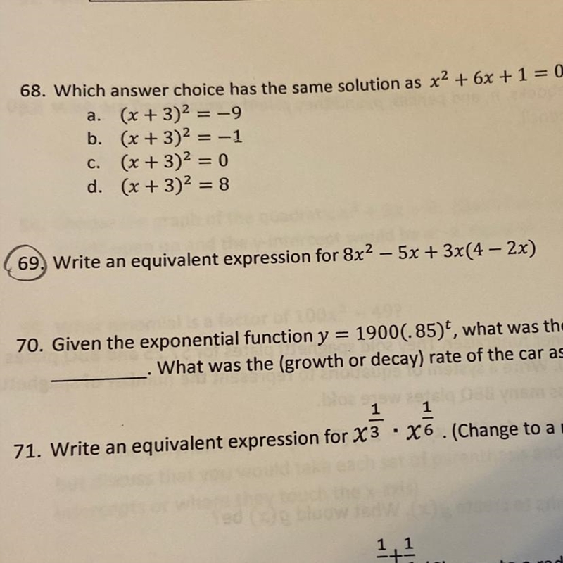 Write an equivalent expression for #69-example-1