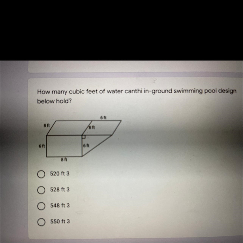 30 POINTS How many cubic feet of water canthi in-ground swimming pool design below-example-1