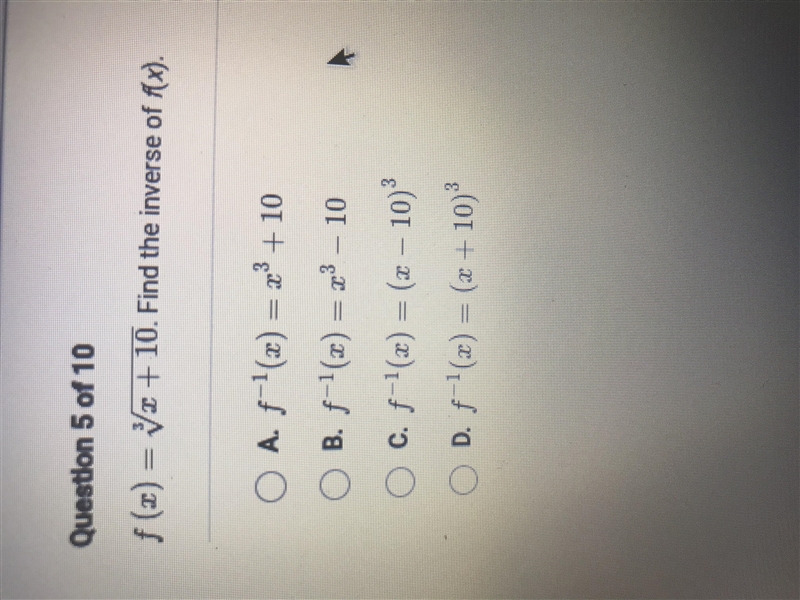 Find the inverse of f(x)-example-1