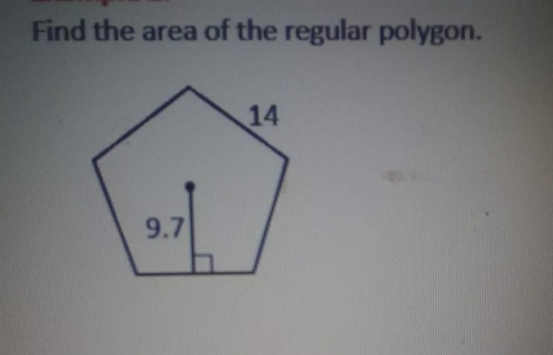 Can someone please help me find the regular area of the regular polygon?-example-1