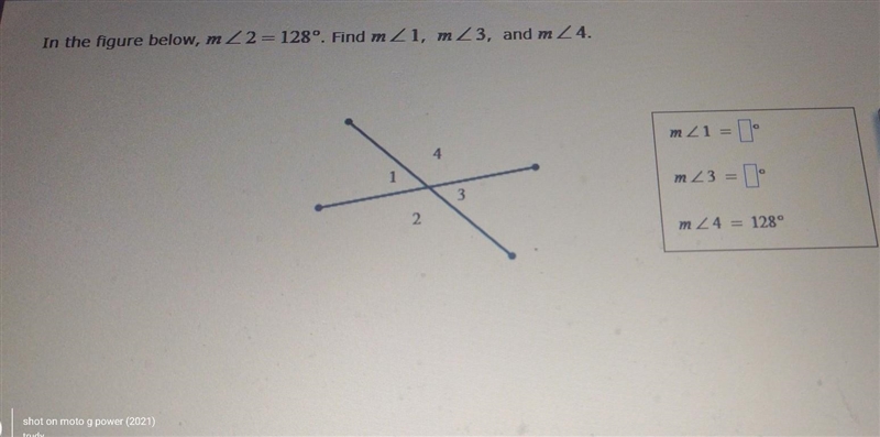 Someone help me ASAP I have to find angle 1 and angle 3​-example-1