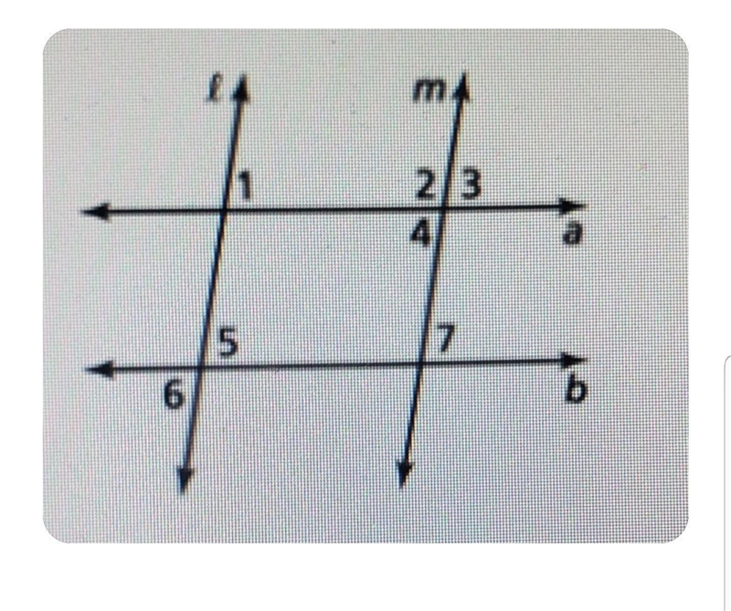 What are the alternate exterior angles, alternate interior angles, vertical angles-example-1