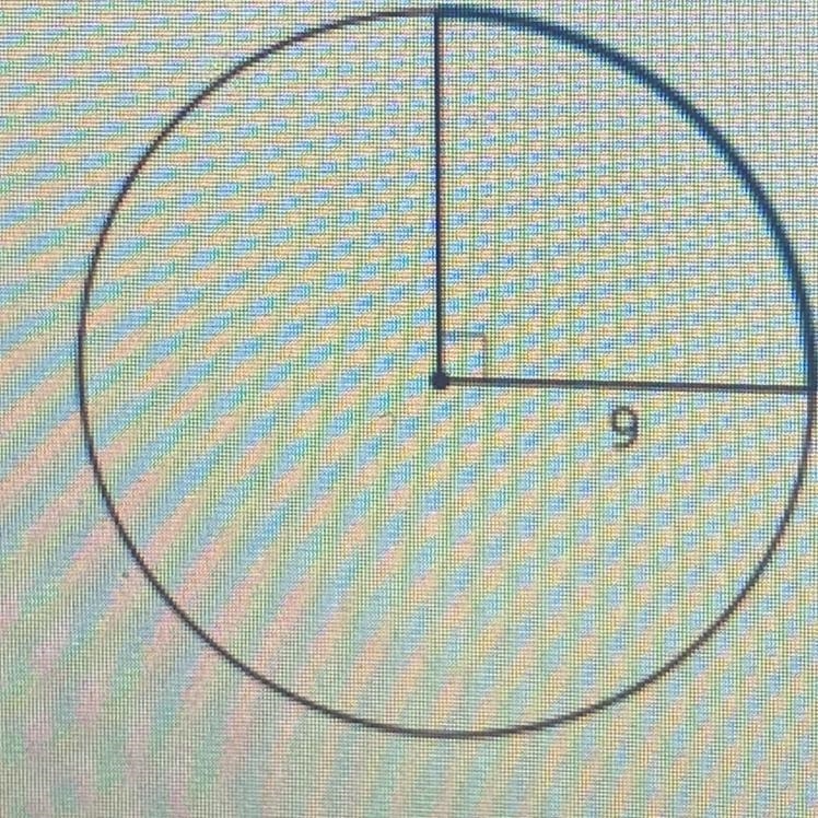 How would I find the length of the arc in this circle? I need to know how to use Pi-example-1