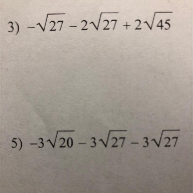 Operations with Radical Expressions I’m still learning about this concept and I’m-example-1