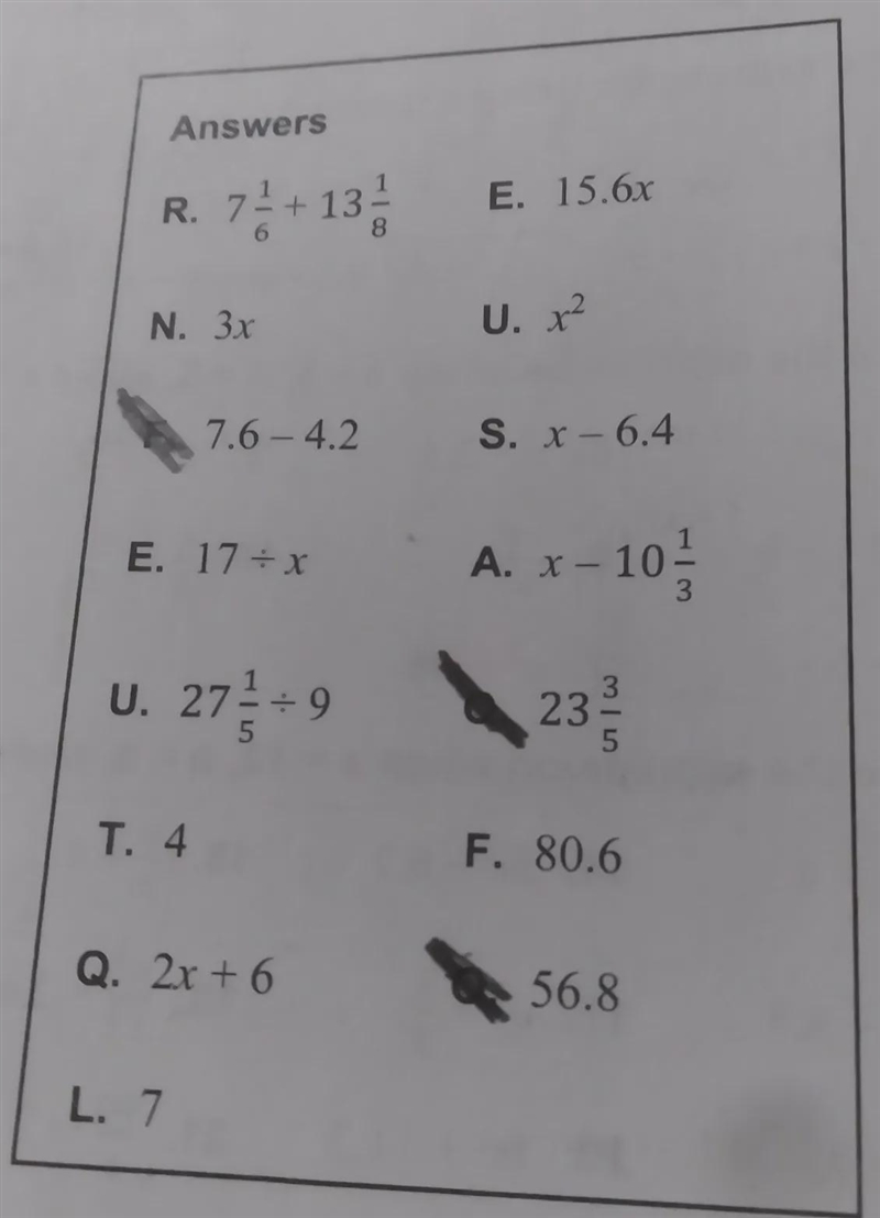 But the police is an expression then evaluate the expression when x equals 4 and Y-example-1