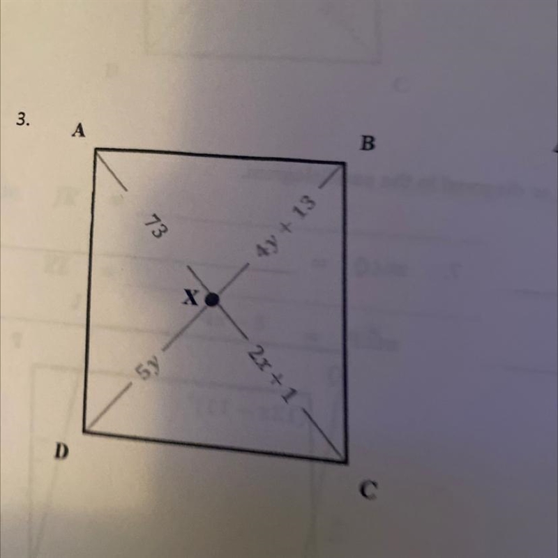 I need to find the variable in the following parallelograms-example-1