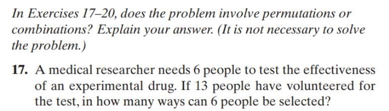 Hello,Can you help me with the following word problem?A medical researcher needs 6 people-example-1