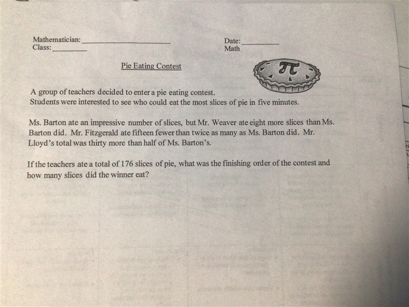 Ms.Barton ate an impressive number of slices, but Mr.weaver ate eight more slices-example-1