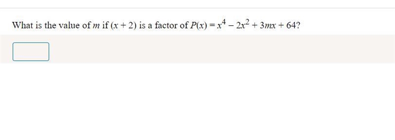 Not sure how to approach this question whether to use the factor theorem or to use-example-1