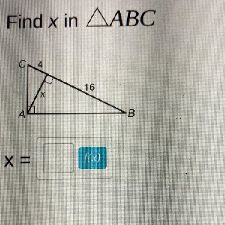 Find x in angle ABC ............-example-1