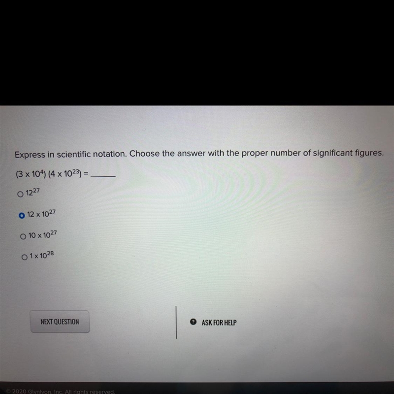 Choose the option with the proper number of sig figs-example-1