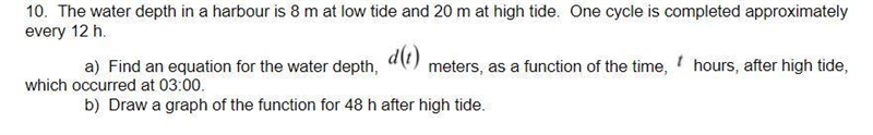 So this is the sinusoidal function (sine) with the height in meters, and time in seconds-example-1