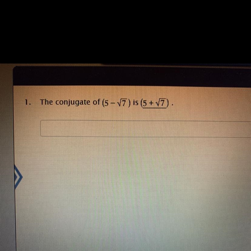 If the statement is true, type true in the space provided. If it is false, replace-example-1