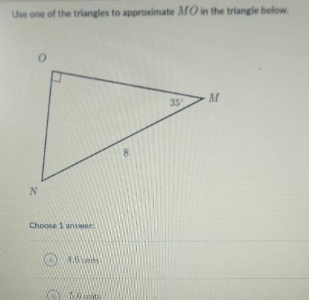 Right triangles 12 and 3 are given with all their angle measures and approximate side-example-2