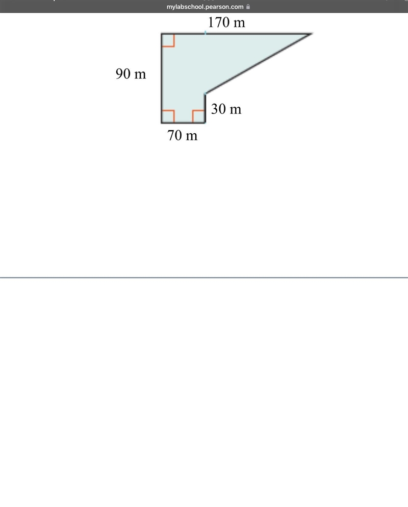 Find the area of the figure.-example-1