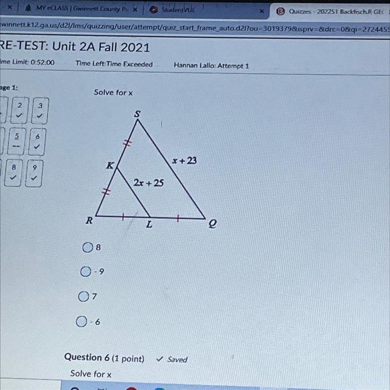 These are triangle inside of triangles proportions can you help me with this ?-example-1