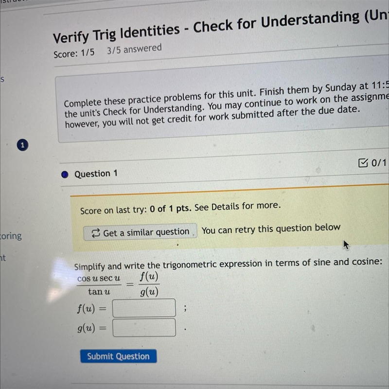 Hello need help with rewriting terms in sin and cos for my trig class-example-1