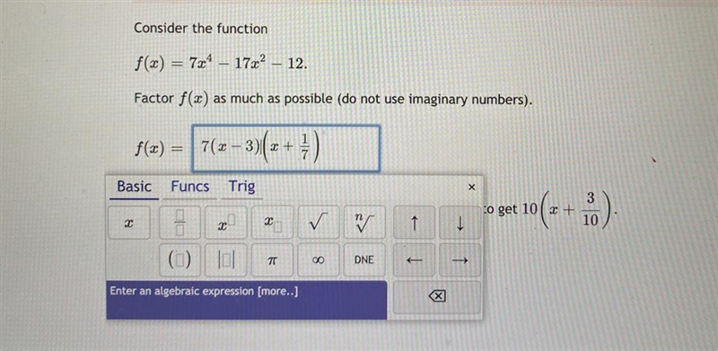 I need help on factoring and making it equal to zero-example-1