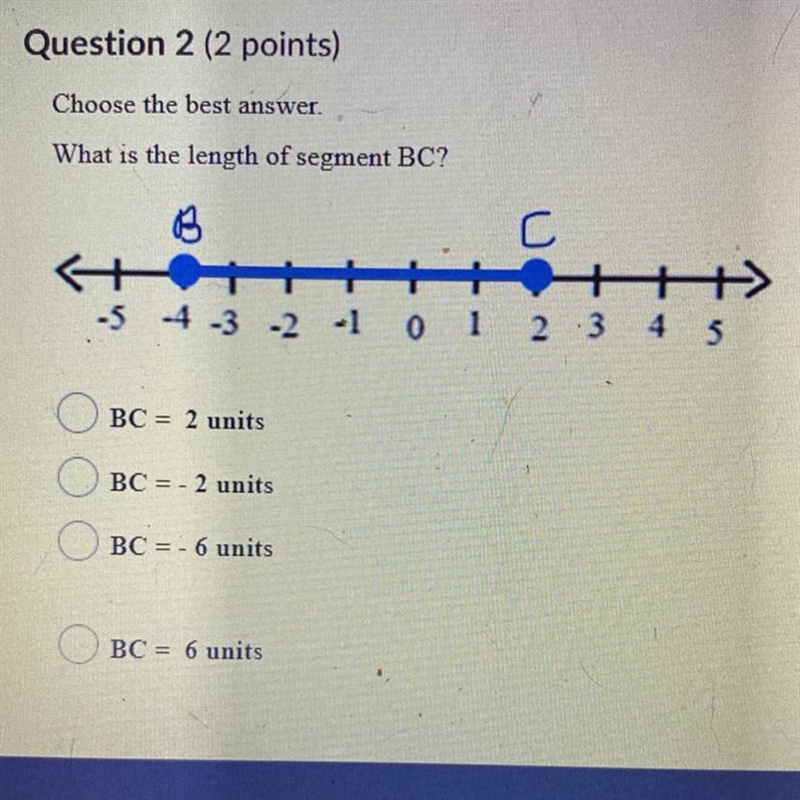 What is the length of segment BC?-example-1