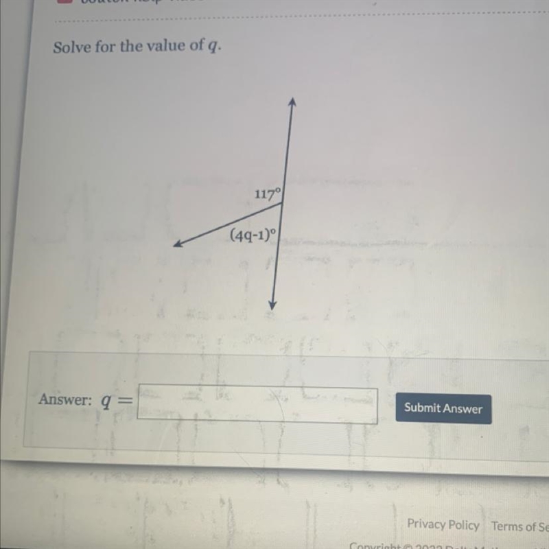 Help solve for “q” —————————————-example-1