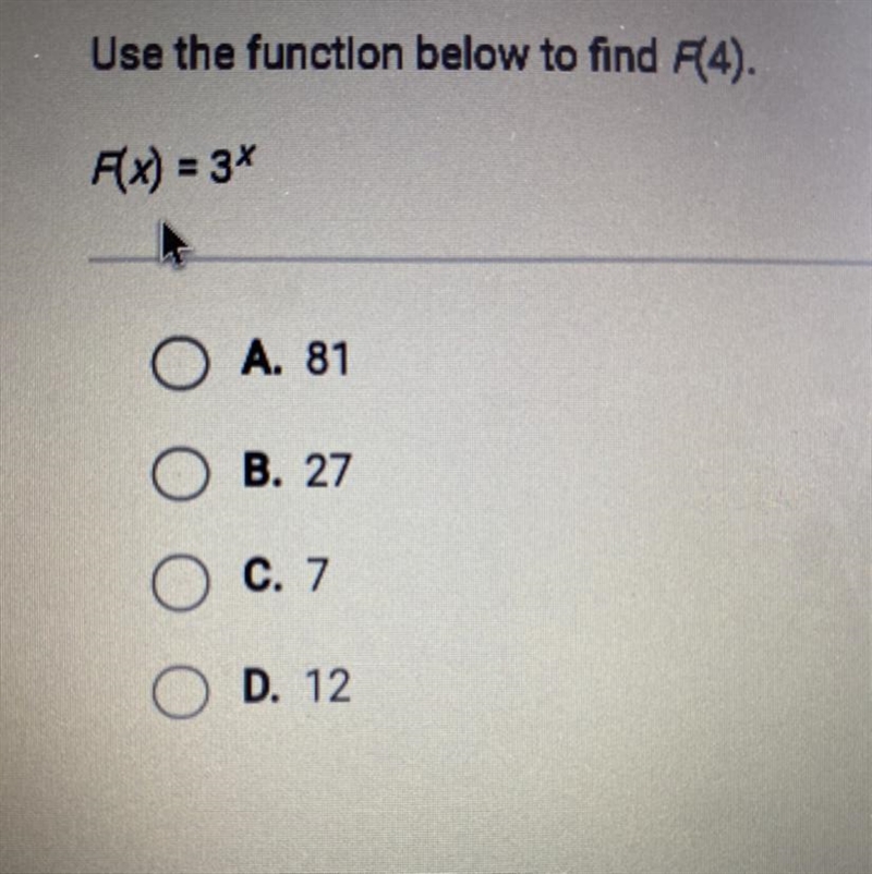 Use the function below to find F(4).-example-1