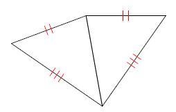 If possible, identify the congruence postulate that proves the triangles below to-example-1