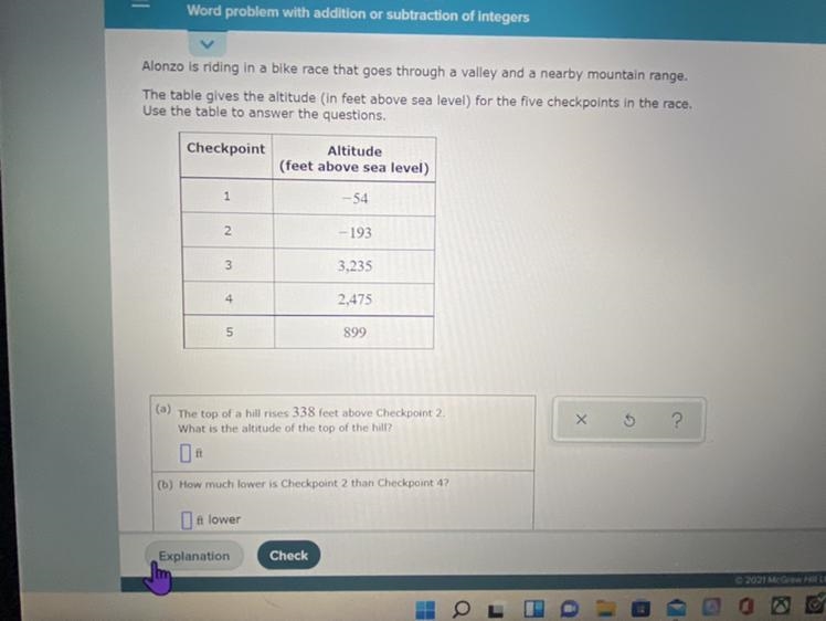 please help its dealing with temperature Attached is the question Allonzo was riding-example-1