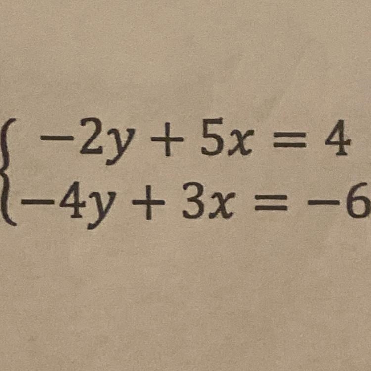 In which quadrant is the solution to this system of equations-example-1