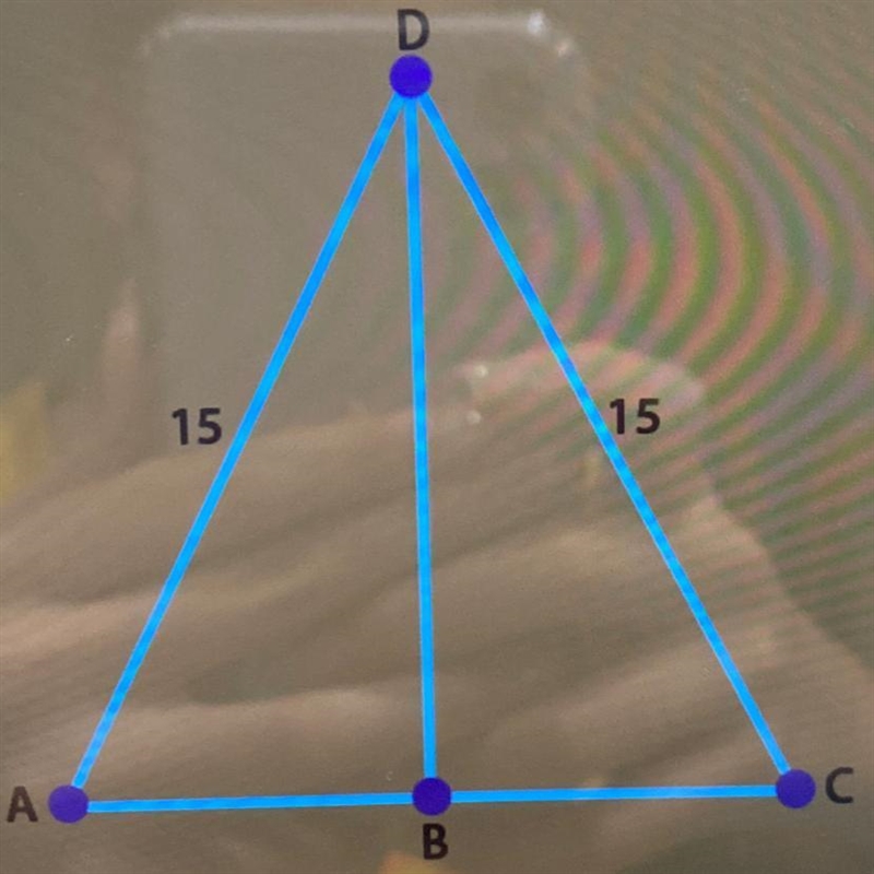 segment DB is an angle bisector of angle ADC. Which statement best describes the relationship-example-1