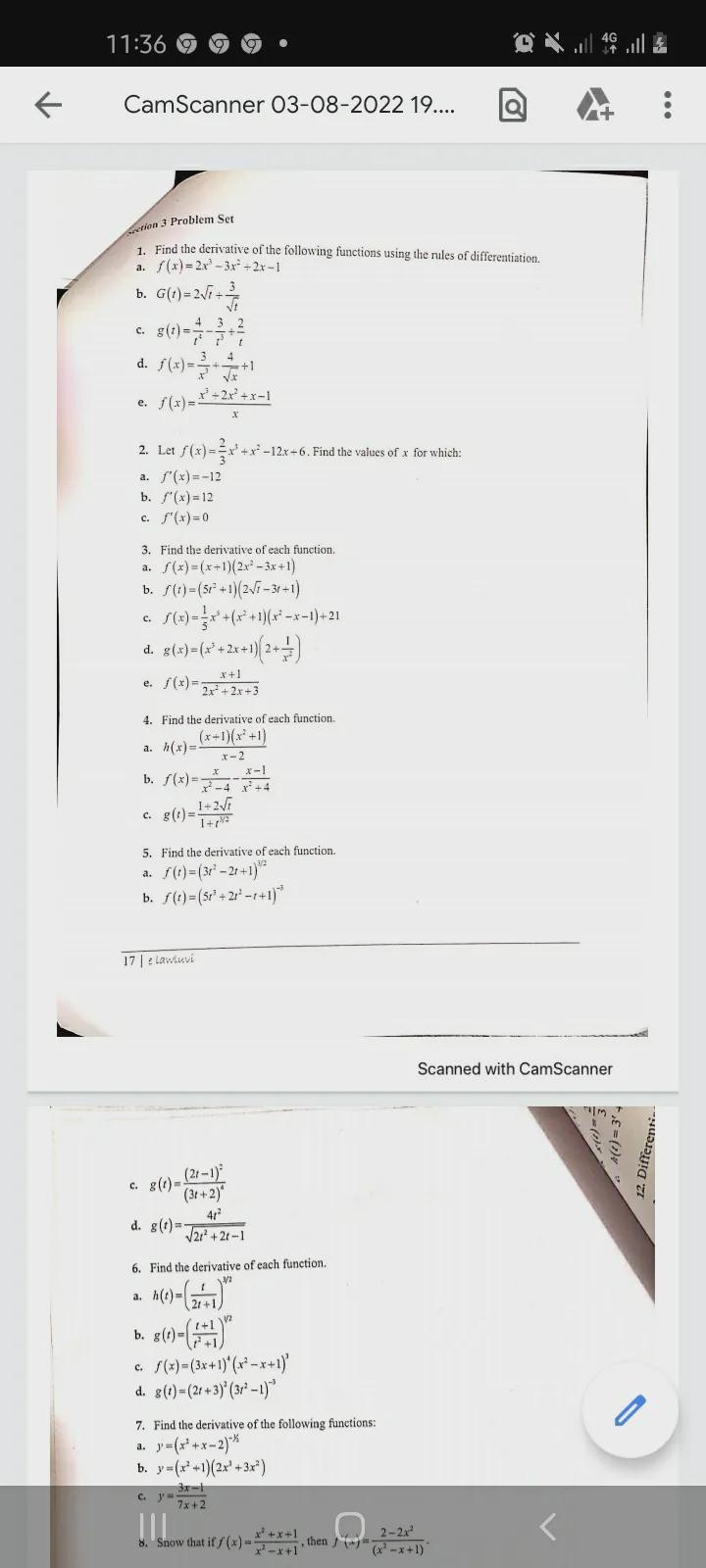 F(x) = 2x ^ 2 - 3x ^ 2 + 2x - 1-example-1