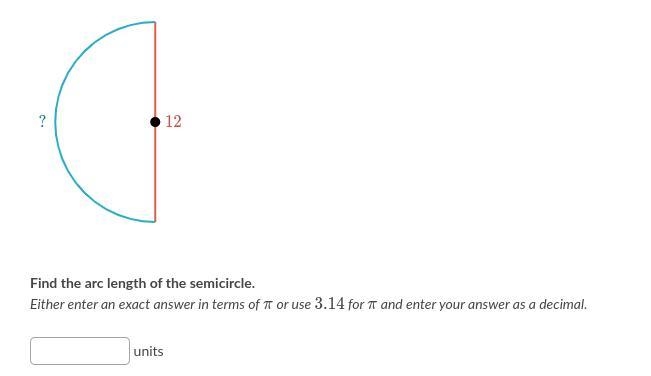 Either enter an exact answer in terms of pi or use 3.143.143, point, 14 for π and-example-1