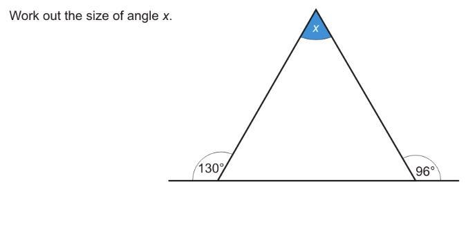 Work out the angle under-example-1