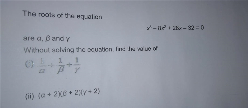 I've completed i (1/alpha+1/beta+1/lambda) i need some help with ii (alpha+2)(beta-example-1