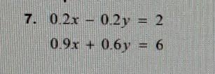 Hello tutor! Can you use a graphing calculator to solve the system of linear equations-example-1