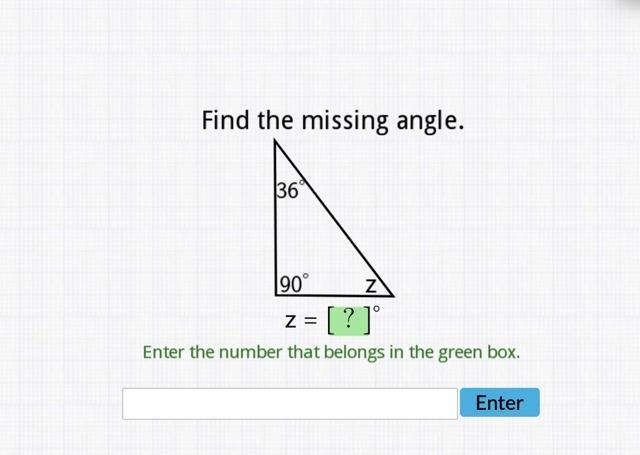 Please help me intro to angle sum theorem image attached below will give 5 stars-example-1