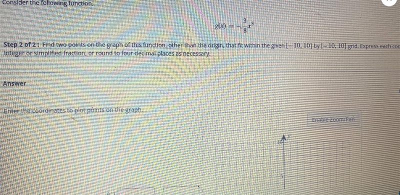 Enter the coordinates to plot points on the graph of-example-1