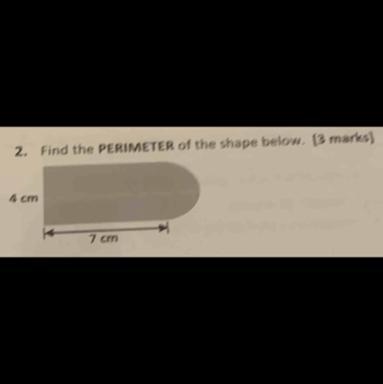 Find the PERIMETER of the shape below-example-1