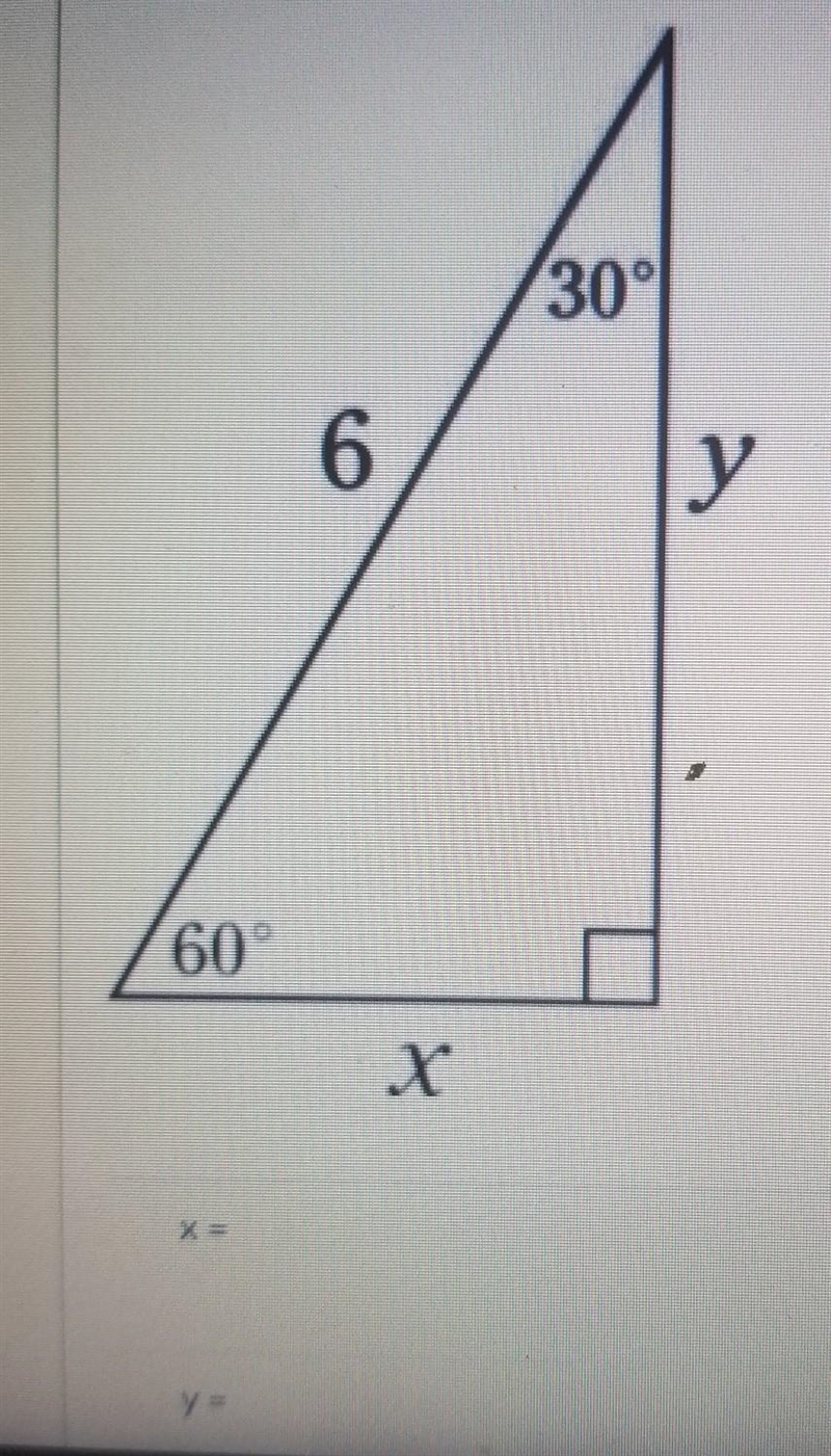 Find the value of the variables. if they are not integers. Express them in simplest-example-1