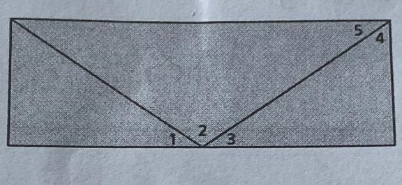 Bryce drew a rectangle and labeled five of the angles, as shown. He knew these factsabout-example-1