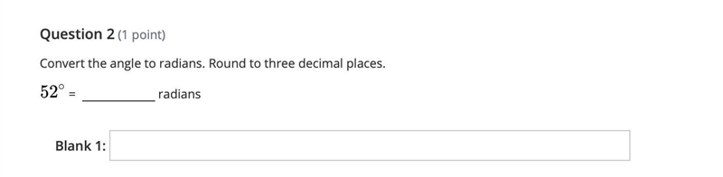 Convert the angle to radians. Round to three decimal places.-example-1